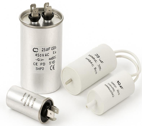 AC capacitors for motors pumps and industrial applications
